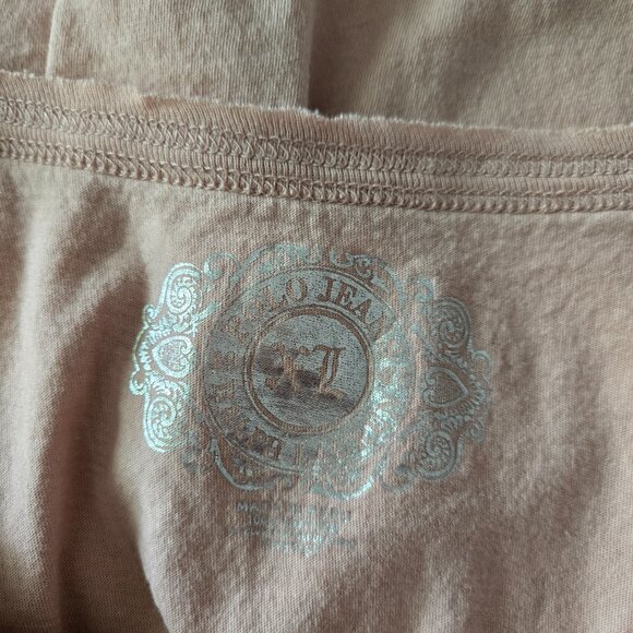 RALPH LAUREN Peach Cotton Short Sleeve Tee Shirt XL - Picture 3 of 4